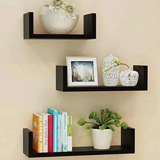 home decor wall shelves for home & office hanging shelves wall shelve wooden shelf wall stand for living room wooden shelf rack u type wooden shelves wall mount rack shelf