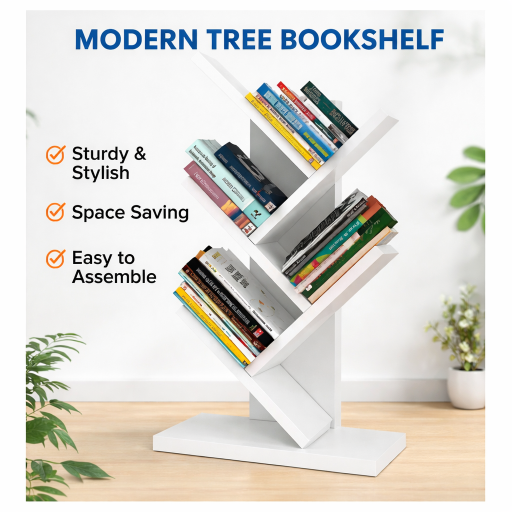 Bookshelf for Small Spaces