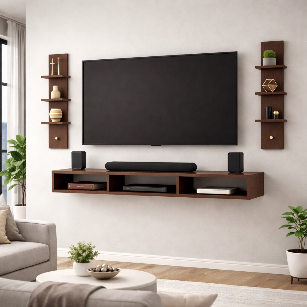 wall mounted TV cabinet